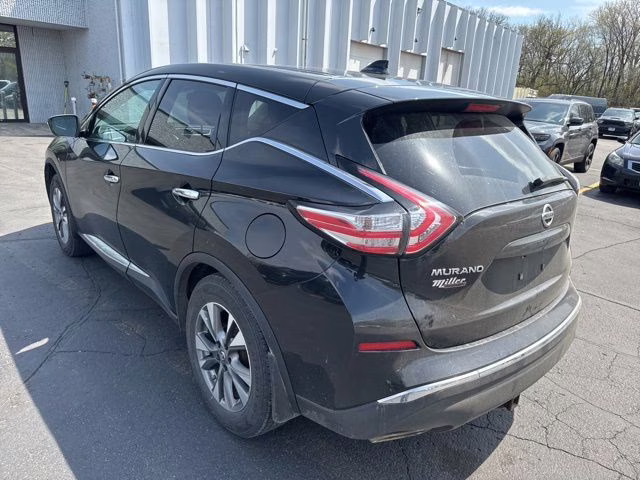 2017 Magnetic Black Metallic Nissan Murano S AWD SUV