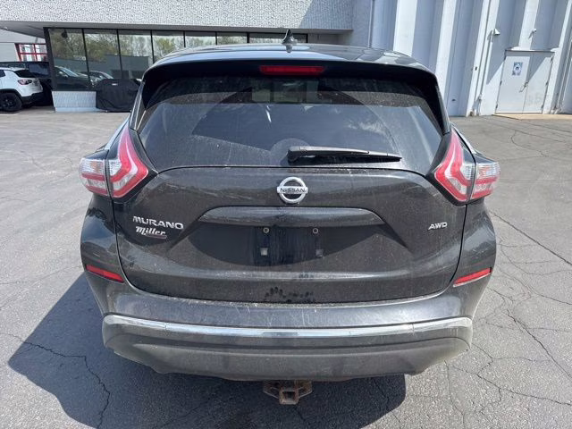 2017 Magnetic Black Metallic Nissan Murano S AWD SUV
