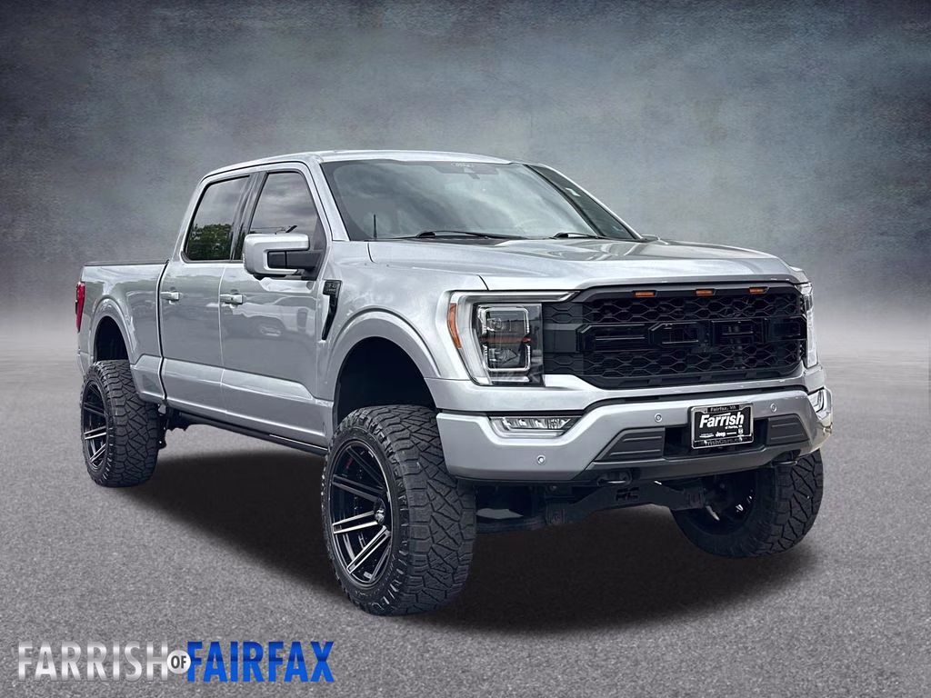 2022 Silver Metallic Ford F-150 Lariat 4X4 Truck