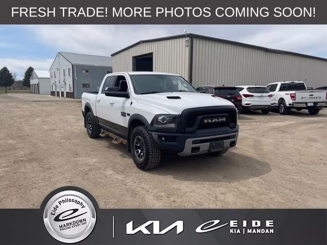2017 Bright White Clearcoat Ram 1500 Rebel 4X4 Truck