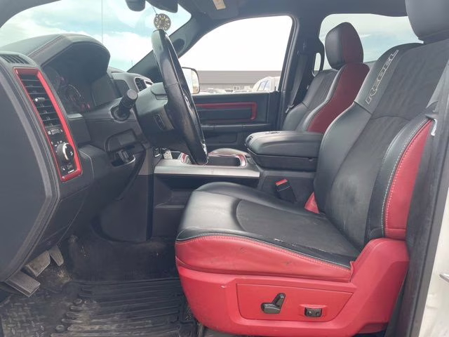 2017 Bright White Clearcoat Ram 1500 Rebel 4X4 Truck