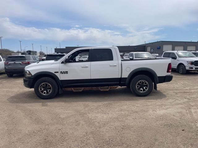2017 Bright White Clearcoat Ram 1500 Rebel 4X4 Truck