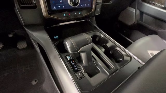 2023 Red Metallic Ford F-150 Lightning Lariat AWD Truck