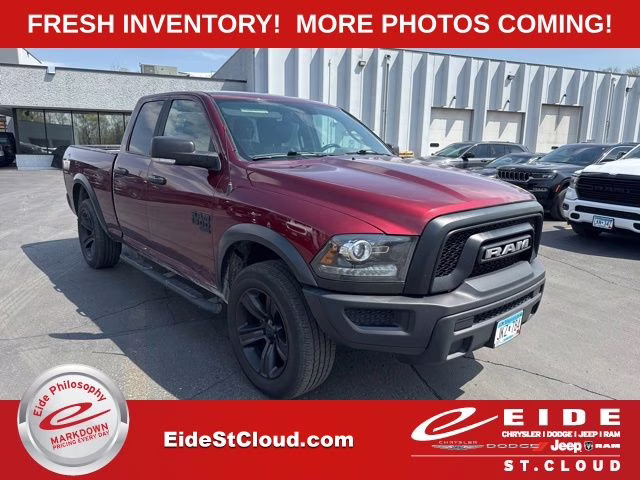 2022 Delmonico Red Pearlcoat Ram 1500 Warlock 4X4 Truck