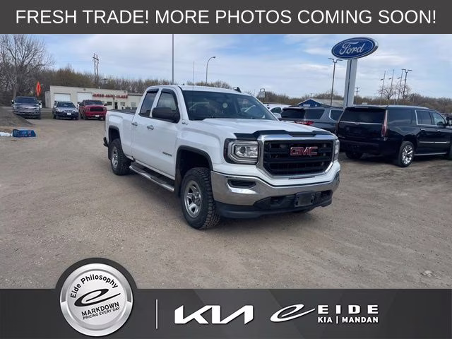 2016 Quicksilver Metallic GMC Sierra 1500 Base 4X4 Truck