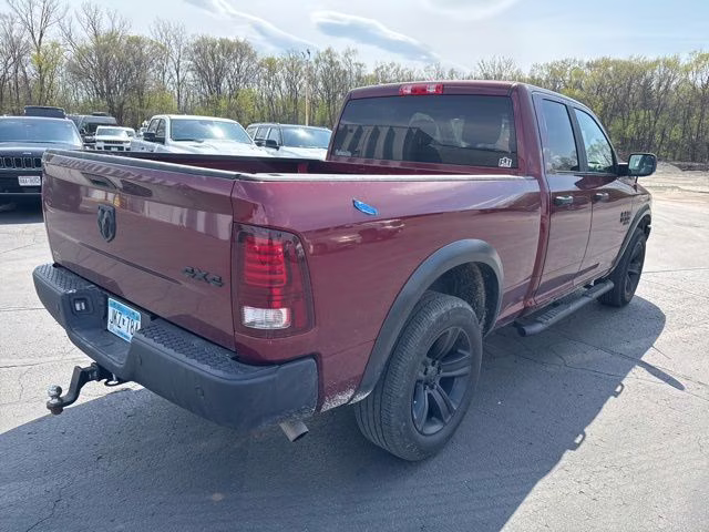 2022 Delmonico Red Pearlcoat Ram 1500 Warlock 4X4 Truck