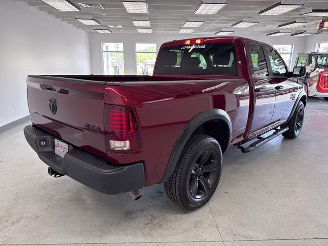 2022 Delmonico Red Pearlcoat Ram 1500 Warlock 4X4 Truck