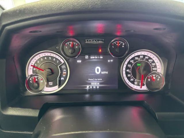 2022 Delmonico Red Pearlcoat Ram 1500 Warlock 4X4 Truck