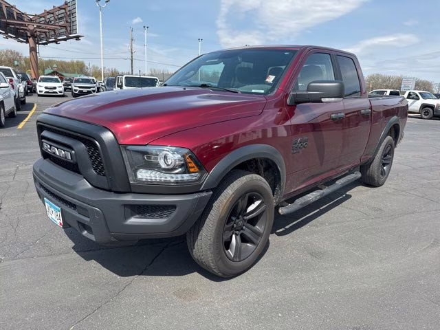 2022 Delmonico Red Pearlcoat Ram 1500 Warlock 4X4 Truck