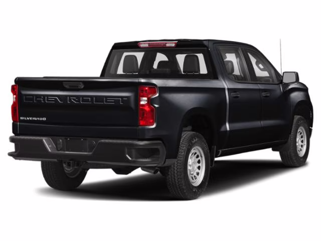 2022 Black Chevrolet Silverado 1500 LTZ 6" Lift Forged Wheels 4X4 Truck