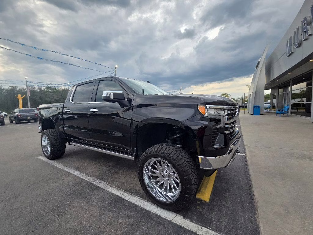 2022 Black Chevrolet Silverado 1500 LTZ 4X4 Truck