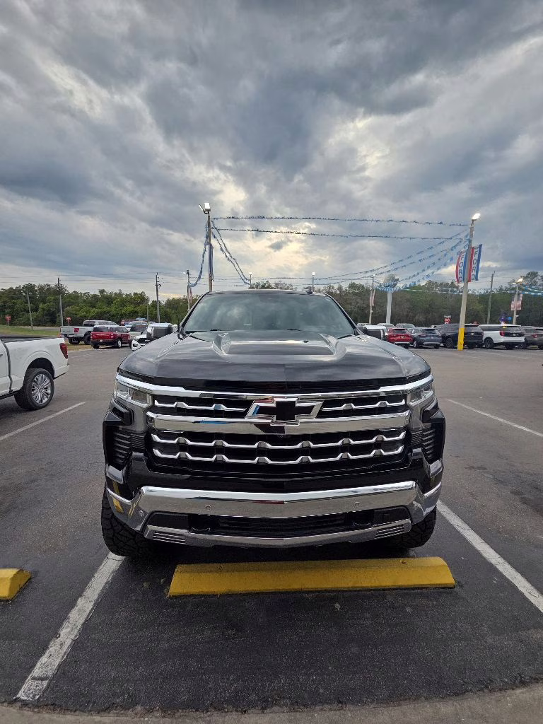 2022 Black Chevrolet Silverado 1500 LTZ 4X4 Truck