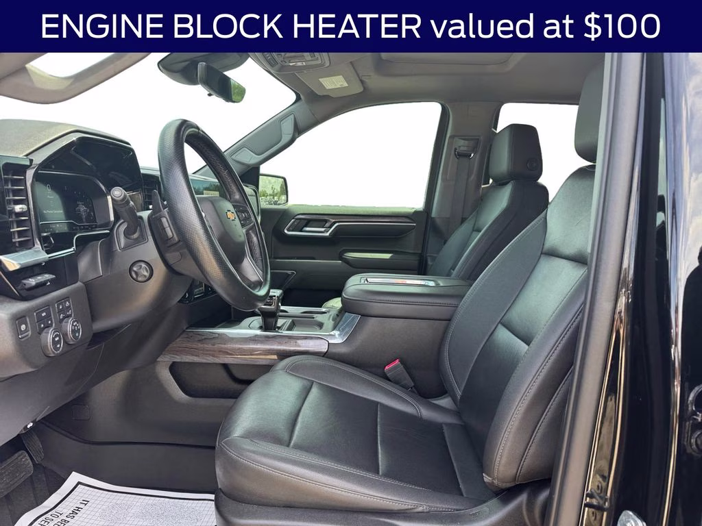2022 Black Chevrolet Silverado 1500 LTZ 4X4 Truck