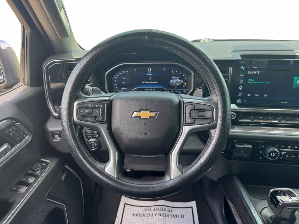 2022 Black Chevrolet Silverado 1500 LTZ 4X4 Truck