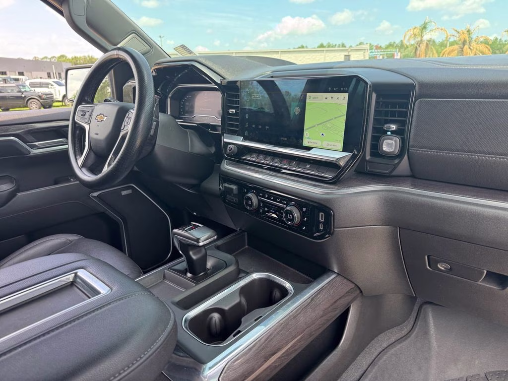 2022 Black Chevrolet Silverado 1500 LTZ 4X4 Truck