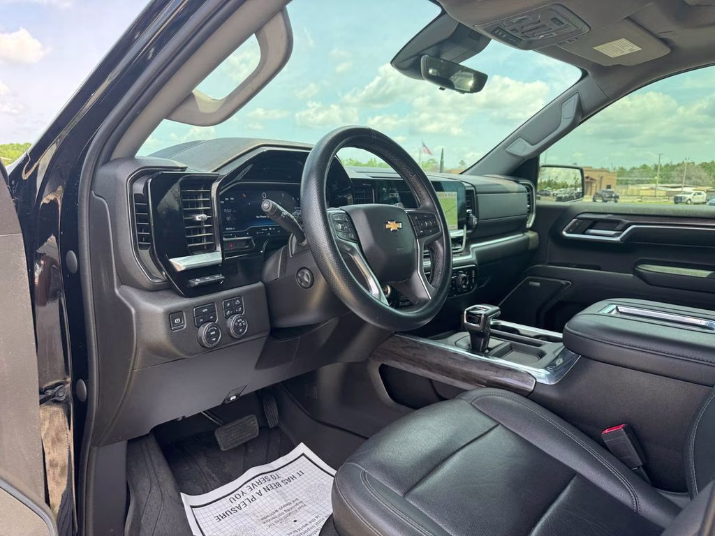 2022 Black Chevrolet Silverado 1500 LTZ 4X4 Truck