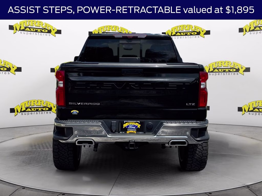 2022 Black Chevrolet Silverado 1500 LTZ 4X4 Truck