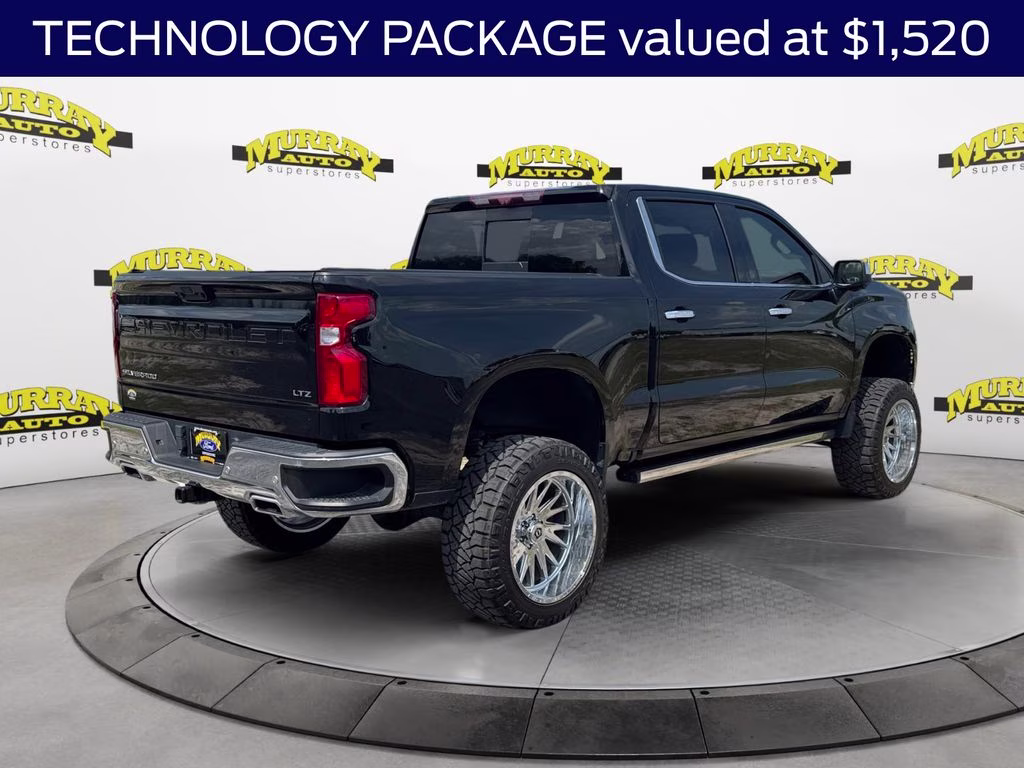 2022 Black Chevrolet Silverado 1500 LTZ 4X4 Truck