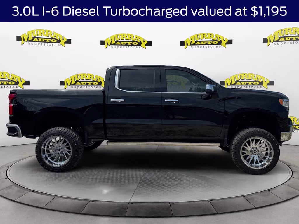 2022 Black Chevrolet Silverado 1500 LTZ 4X4 Truck