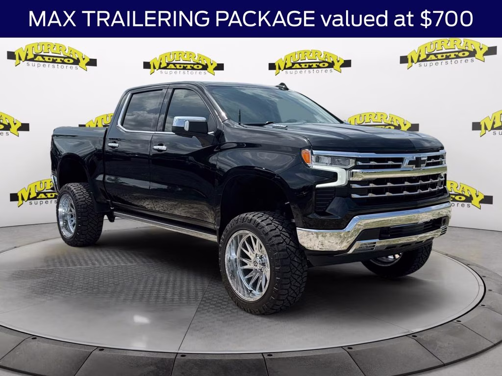 2022 Black Chevrolet Silverado 1500 LTZ 4X4 Truck