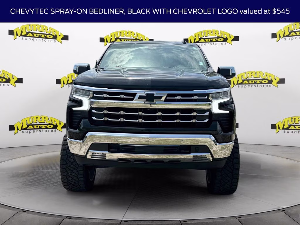 2022 Black Chevrolet Silverado 1500 LTZ 4X4 Truck