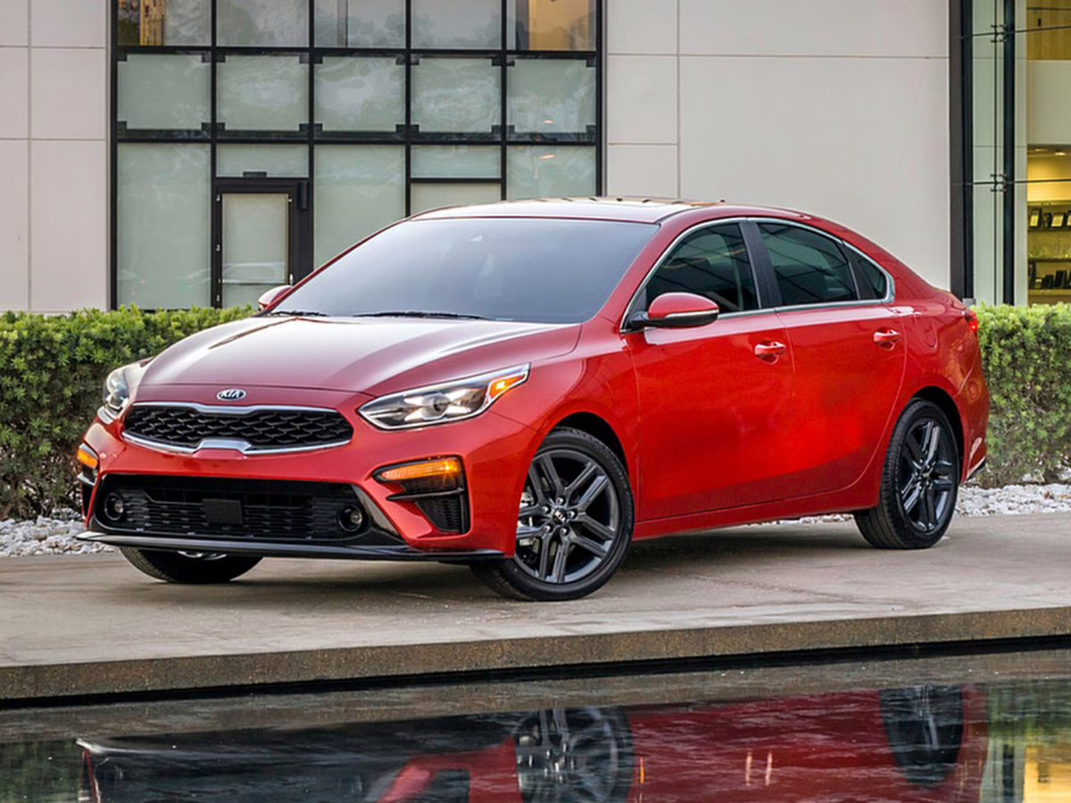 2020 Deep Sea Blue Kia Forte GT FWD Sedan