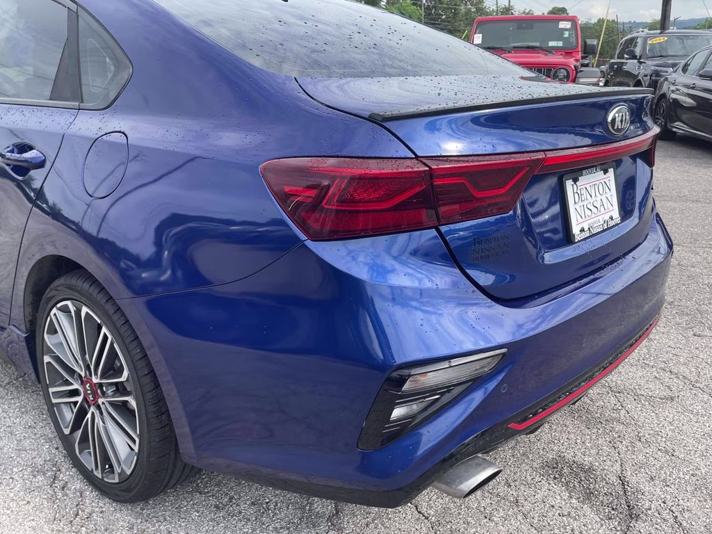 2020 Deep Sea Blue Kia Forte GT FWD Sedan