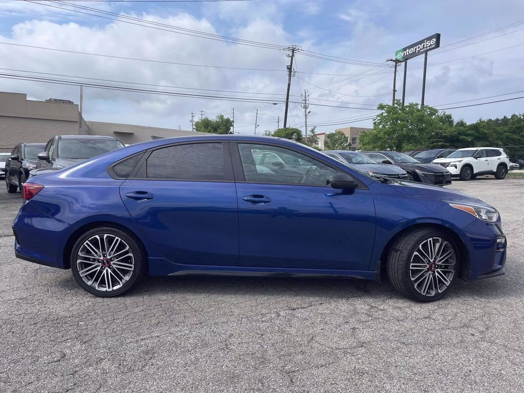 2020 Deep Sea Blue Kia Forte GT FWD Sedan
