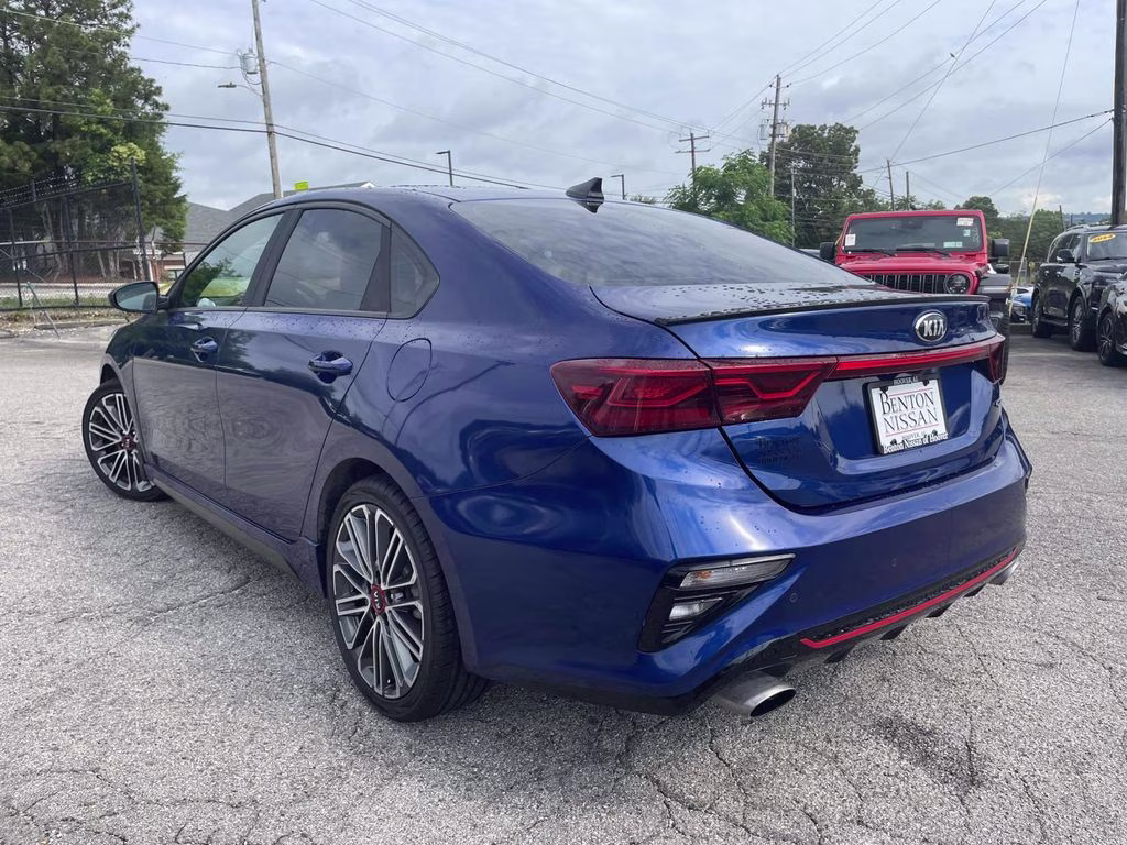 2020 Deep Sea Blue Kia Forte GT FWD Sedan