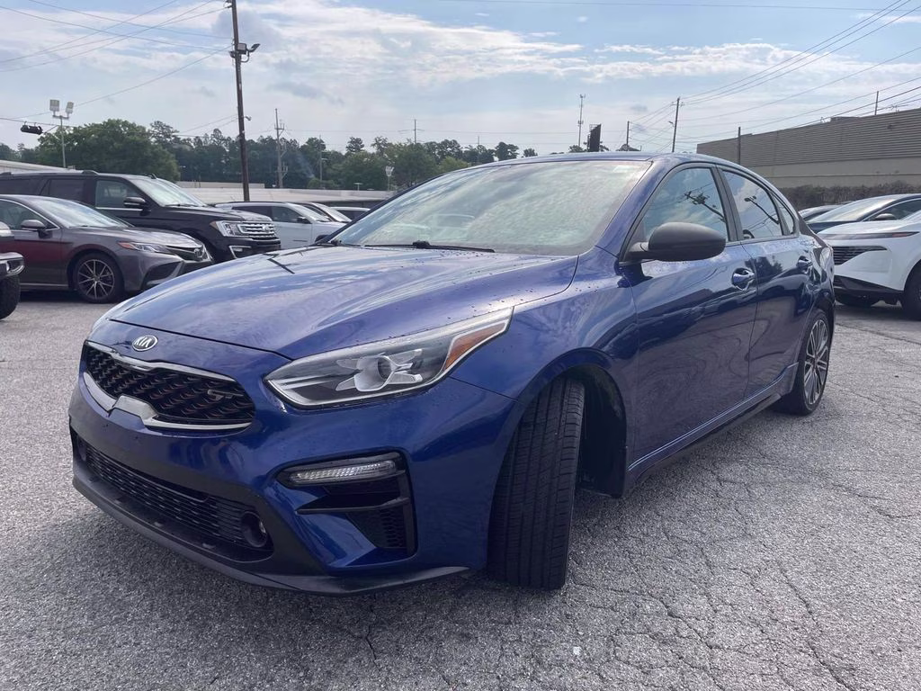 2020 Deep Sea Blue Kia Forte GT FWD Sedan