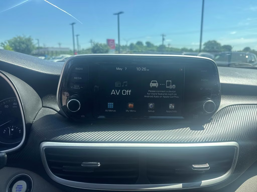 2021 White Cream Hyundai Tucson SEL FWD SUV