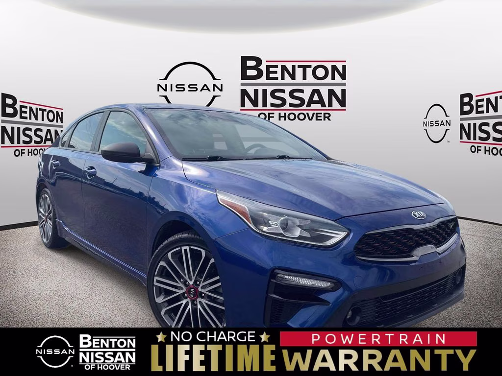 2020 Deep Sea Blue Kia Forte GT FWD Sedan