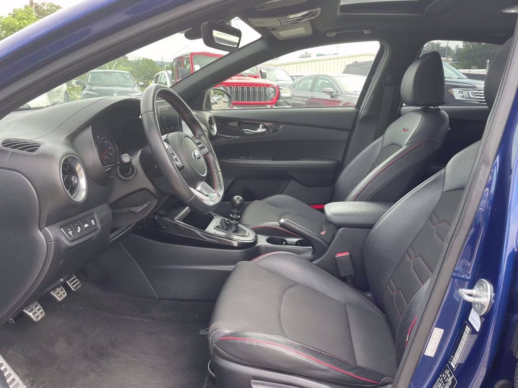 2020 Deep Sea Blue Kia Forte GT FWD Sedan