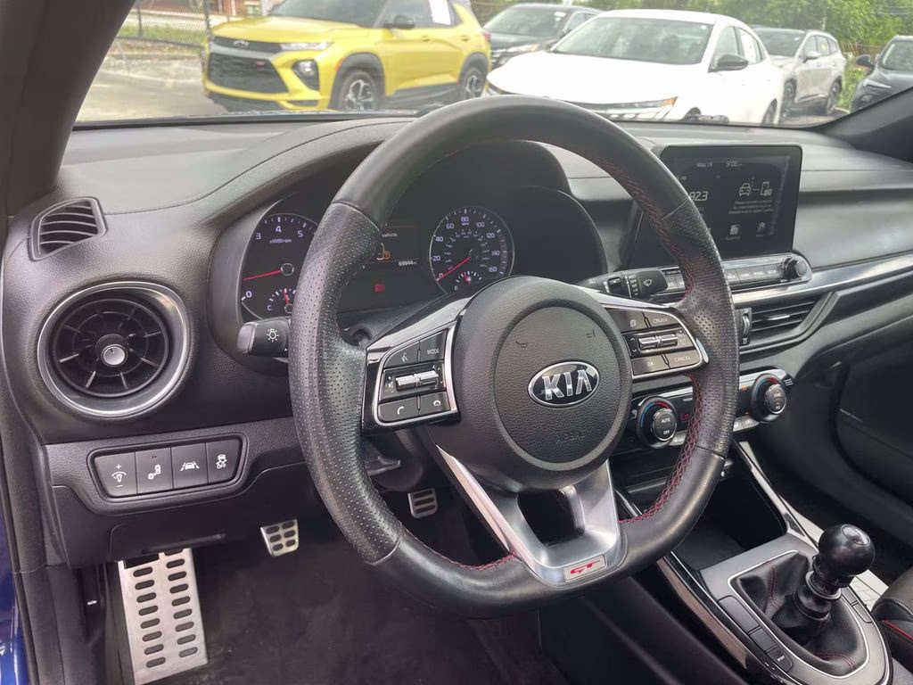 2020 Deep Sea Blue Kia Forte GT FWD Sedan