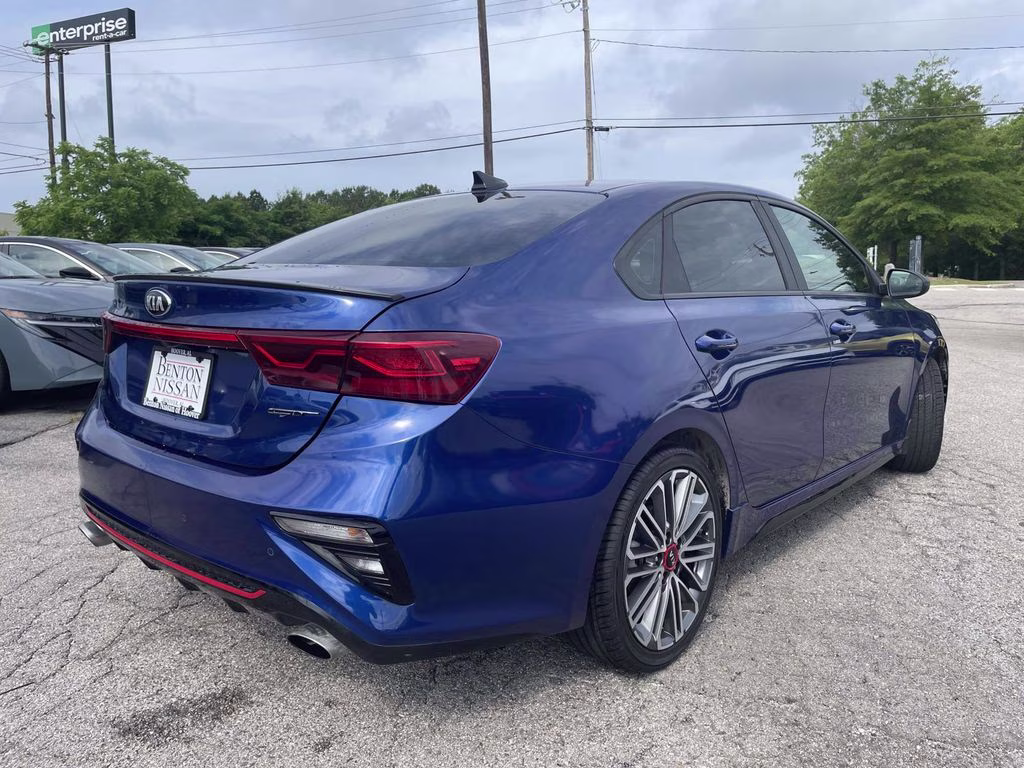2020 Deep Sea Blue Kia Forte GT FWD Sedan