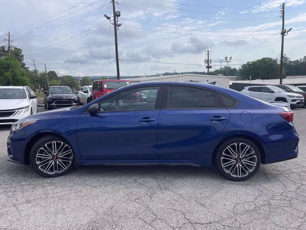 2020 Deep Sea Blue Kia Forte GT FWD Sedan