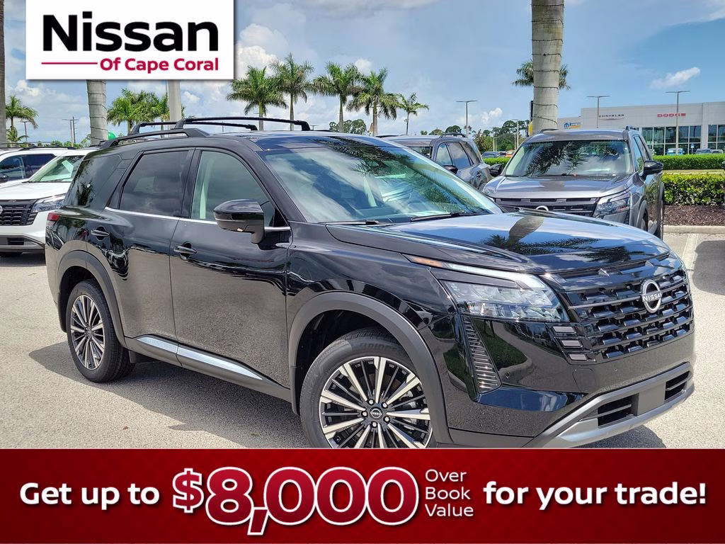 2026 Super Black Nissan Pathfinder Platinum FWD SUV