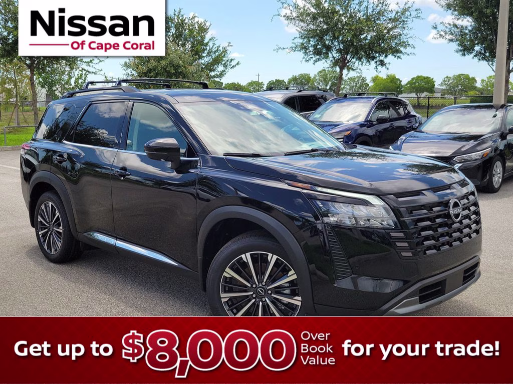 2026 Super Black Nissan Pathfinder Platinum FWD SUV
