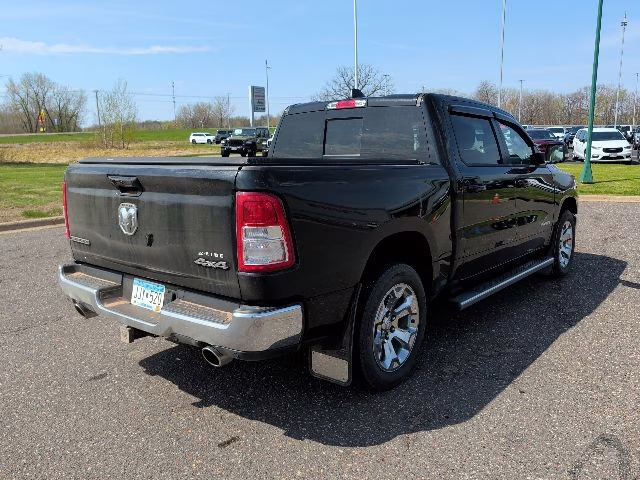 2022 Diamond Black Crystal Pearlcoat Ram 1500 Big Horn 4X4 Truck