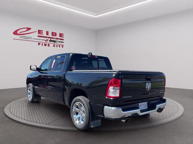 2022 Diamond Black Crystal Pearlcoat Ram 1500 Big Horn 4X4 Truck
