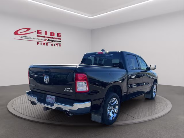2022 Diamond Black Crystal Pearlcoat Ram 1500 Big Horn 4X4 Truck