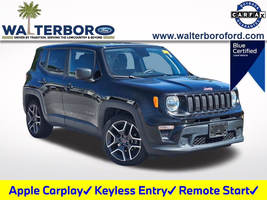 2020 Black Clearcoat Jeep Renegade Sport FWD SUV