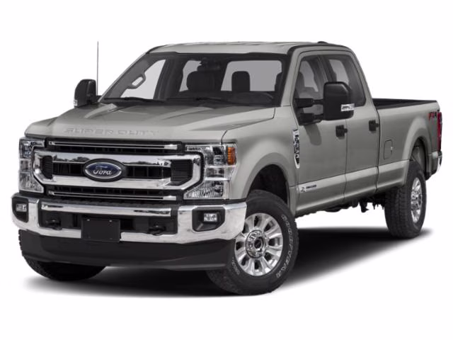 2020 Silver Metallic Ford Super Duty F-350 SRW XLT 4X4 Truck
