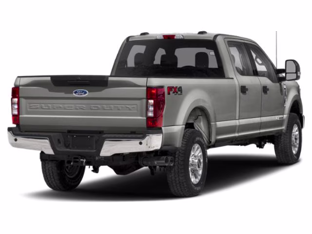 2020 Silver Metallic Ford Super Duty F-350 SRW XLT 4X4 Truck