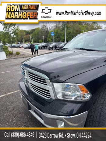 2015 Brilliant Black Crystal Pearlcoat Ram 1500 Big Horn 4X4 Truck