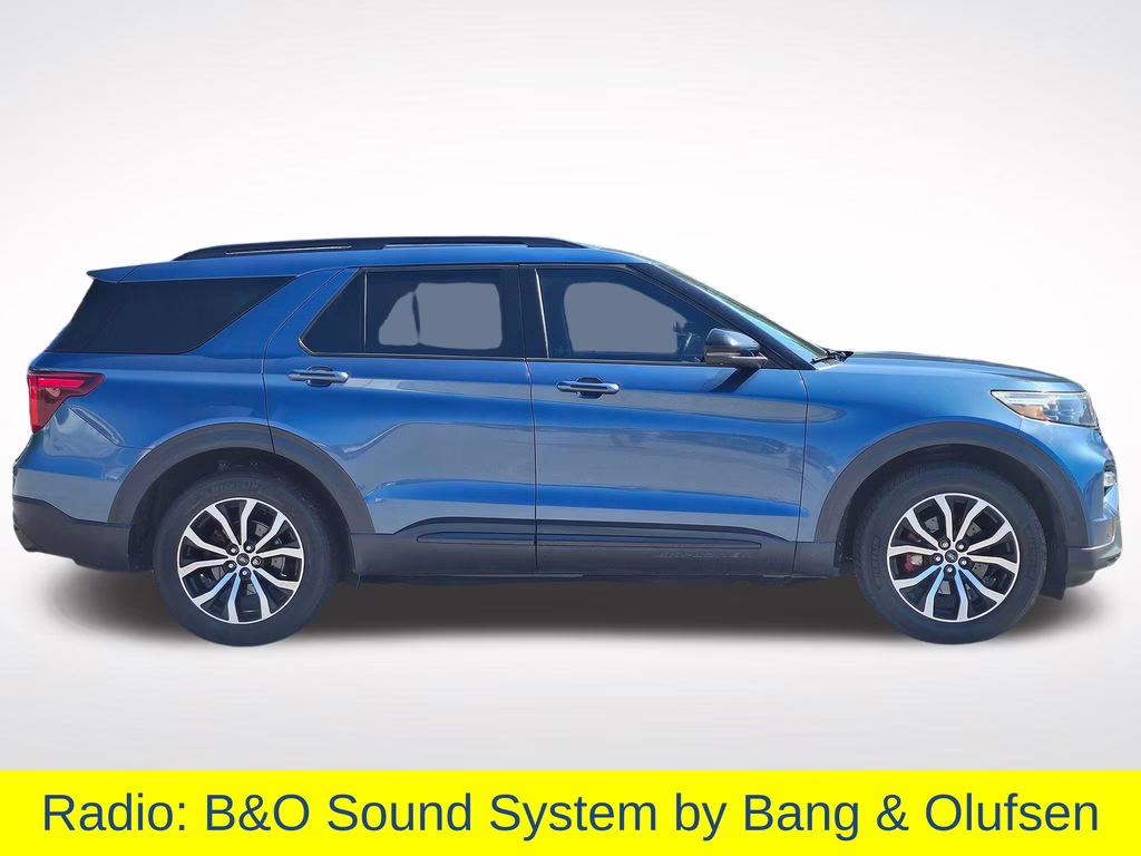 2020 Blue Metallic Ford Explorer ST 4X4 SUV