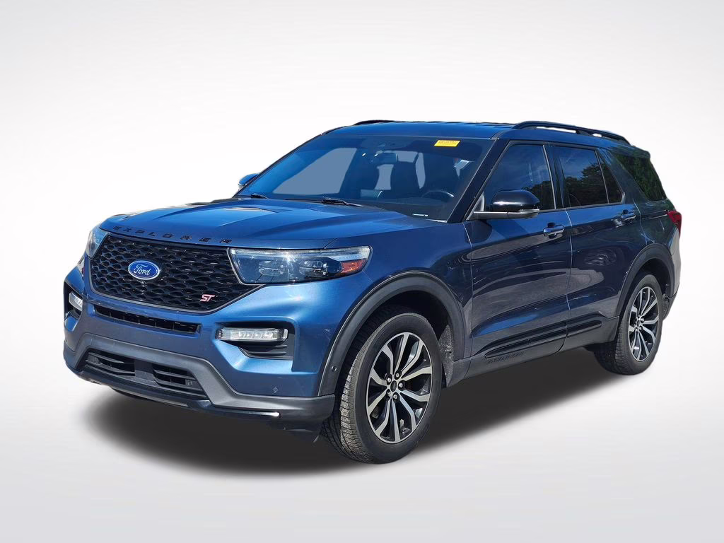 2020 Blue Metallic Ford Explorer ST 4X4 SUV