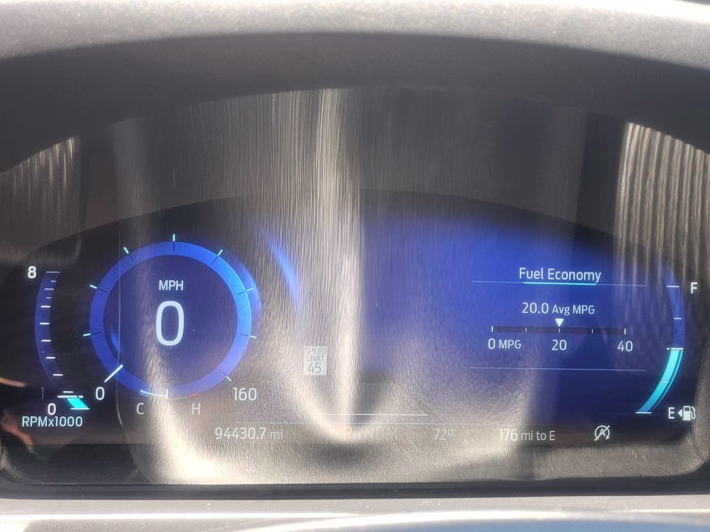 2020 Blue Metallic Ford Explorer ST 4X4 SUV