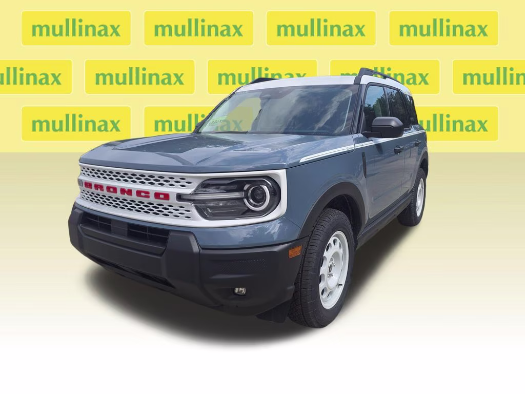 2026 Azure Gray Metallic Ford Bronco Sport Heritage 4X4 SUV