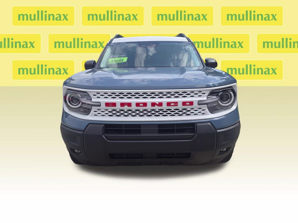 2026 Azure Gray Metallic Ford Bronco Sport Heritage 4X4 SUV